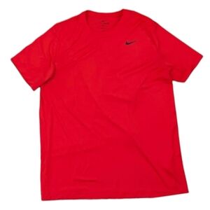 Nike Dri-Fit Short Sleeve Shirt Large Red